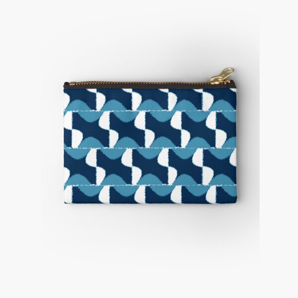 Item preview, Blue and white geometric seamless pattern designed and sold by wonghong.