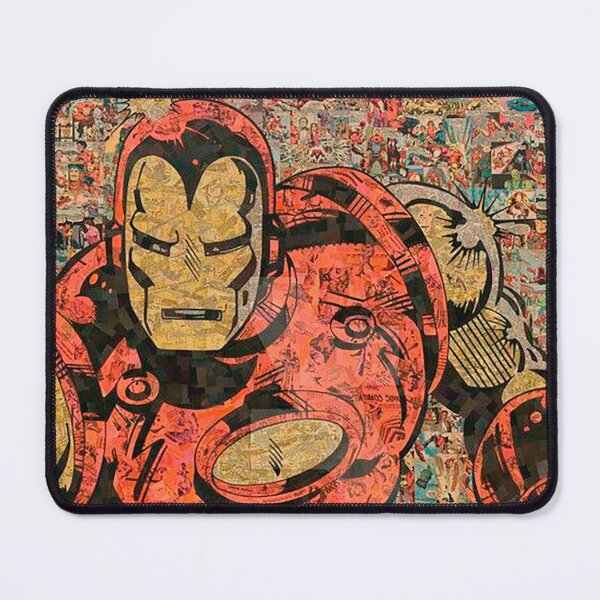Item preview, Super Hero Design, Movie inspired Art, Comic inspired Art, Gift For Men, First Super Hero, Amazing Super Hero Design, Birthday Gift, Superhero High-Tech Suit Design, Iron Suit, Retro Comic Book Style designed and sold by Printing Hearts.