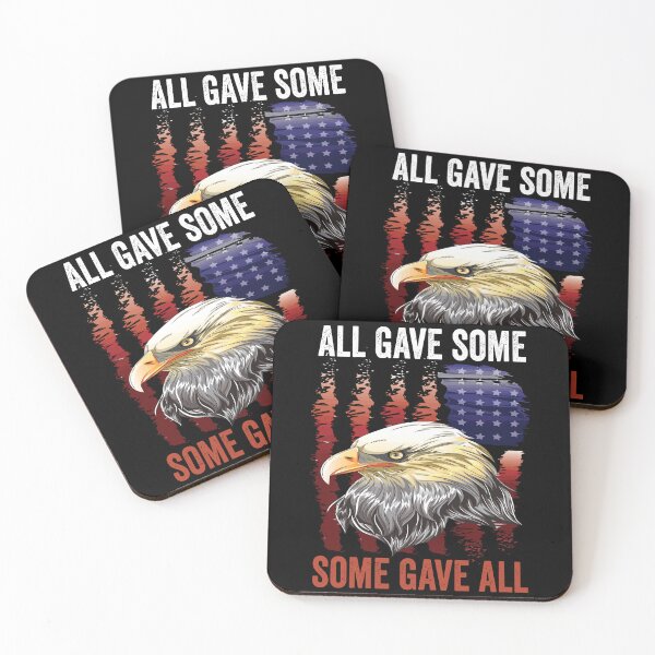 Item preview, Military Memorial Day All Gave Some Soldier USA Flag 4th of july designed and sold by BOUCHERIT amine.
