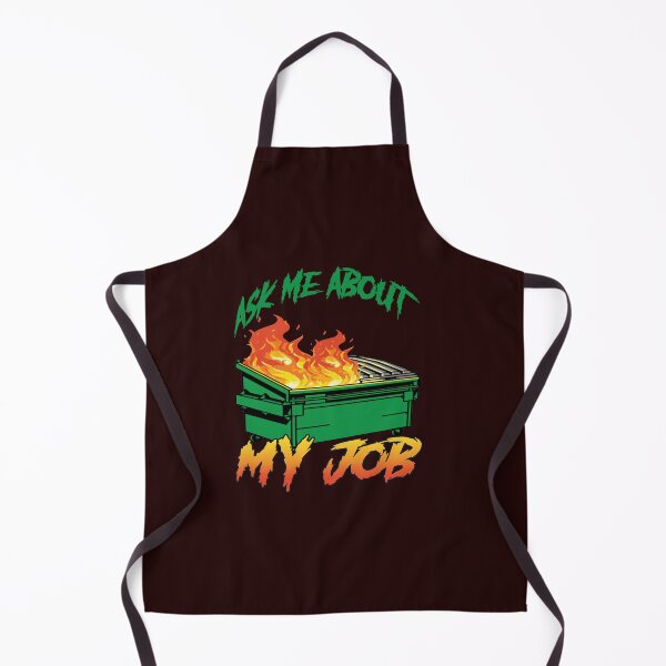 Item preview, Ask Me About My Job - Dumpster Fire T-Shirt ltsp designed and sold by SandraKinardS.