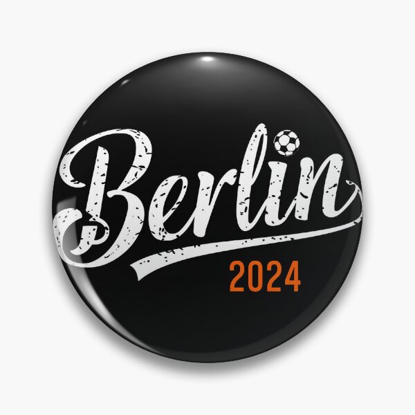 Item preview, Berlin 2024: A Bold Statement in Black and Orange designed and sold by SplashTastic.