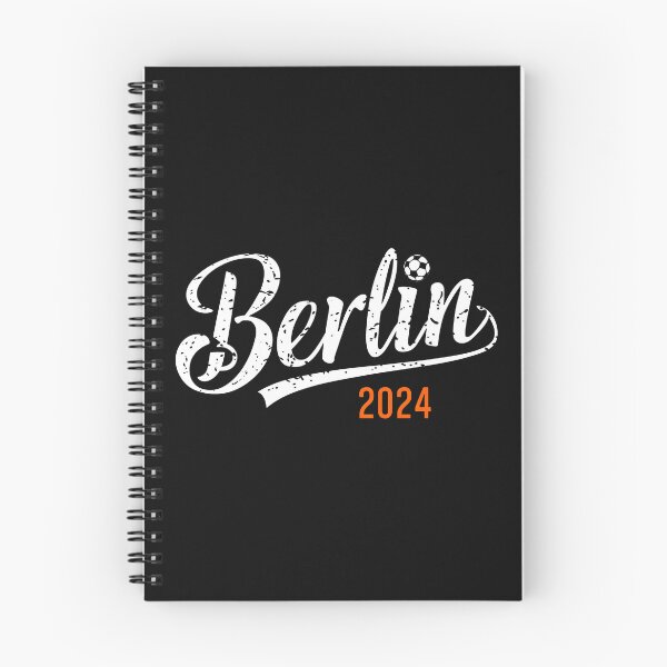 Item preview, Berlin 2024: A Bold Statement in Black and Orange designed and sold by SplashTastic.