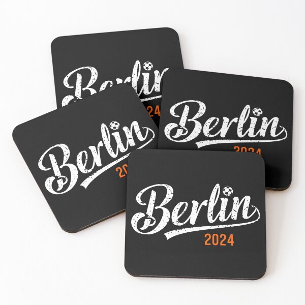 Item preview, Berlin 2024: A Bold Statement in Black and Orange designed and sold by SplashTastic.