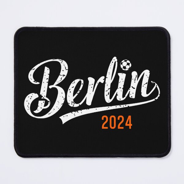 Item preview, Berlin 2024: A Bold Statement in Black and Orange designed and sold by SplashTastic.