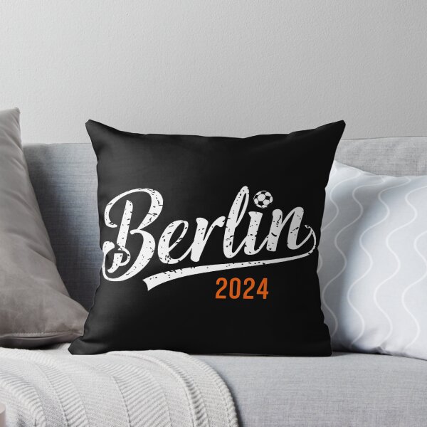 Item preview, Berlin 2024: A Bold Statement in Black and Orange designed and sold by SplashTastic.