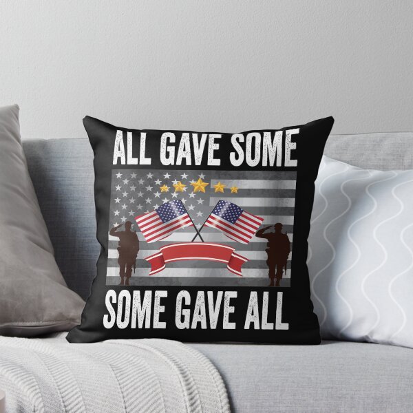 Item preview, Military Memorial Day All Gave Some Soldier USA Flag 4th of july designed and sold by BOUCHERIT amine.