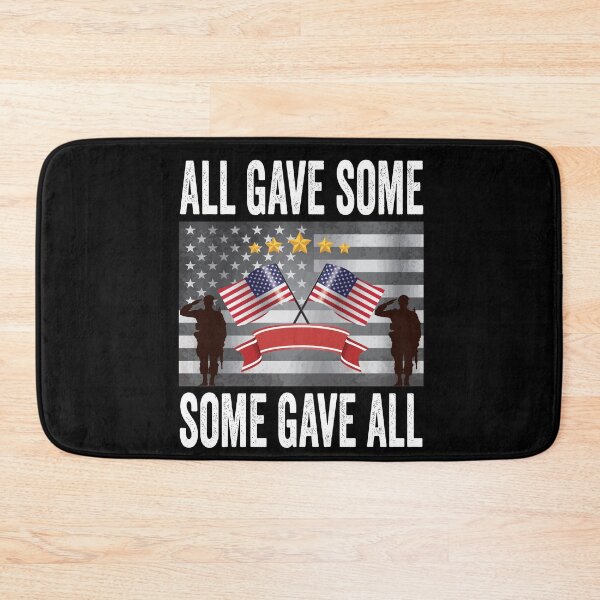 Item preview, Military Memorial Day All Gave Some Soldier USA Flag 4th of july designed and sold by BOUCHERIT amine.