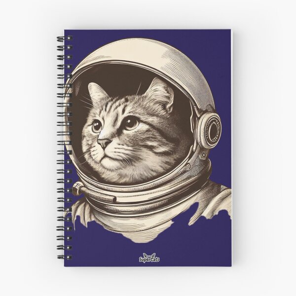 Item preview, Cosmonaut cat designed and sold by Superponey.