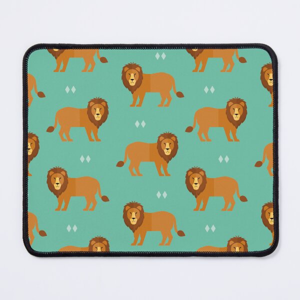 Item preview, Lions on blue designed and sold by reneesillus.