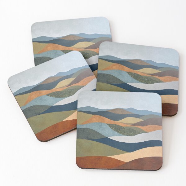 Item preview, Abstract Landscape Wall Art designed and sold by amortka.