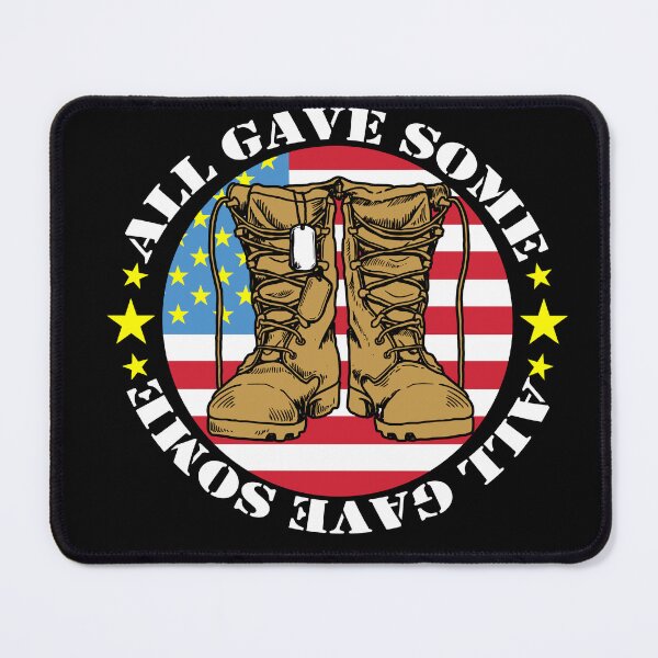 Item preview, Military Memorial Day All Gave Some Soldier USA Flag 4th of july designed and sold by BOUCHERIT amine.