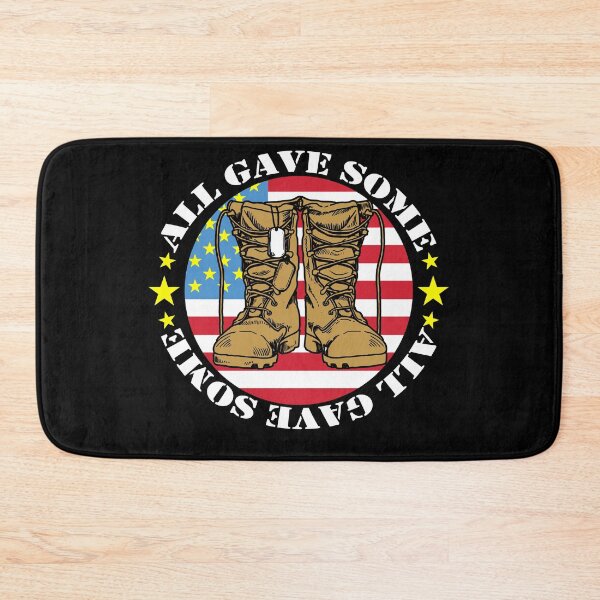 Item preview, Military Memorial Day All Gave Some Soldier USA Flag 4th of july designed and sold by BOUCHERIT amine.