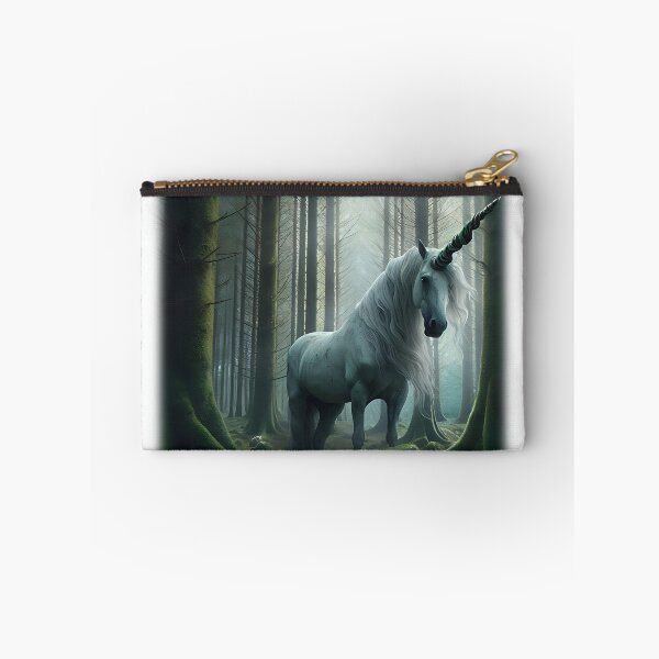 Item preview, lonely unicorn in the forest designed and sold by HerbertFlenner.
