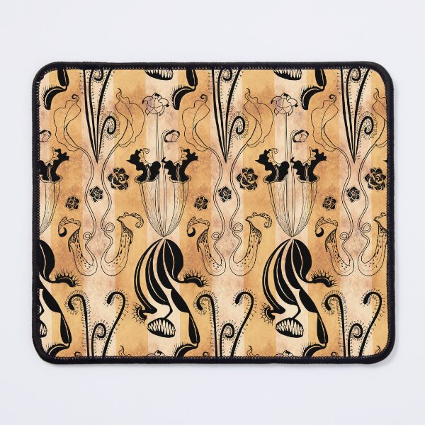 Item preview, Carnivorous garden - black on copper texture designed and sold by kobyakov.