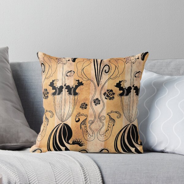Item preview, Carnivorous garden - black on copper texture designed and sold by kobyakov.
