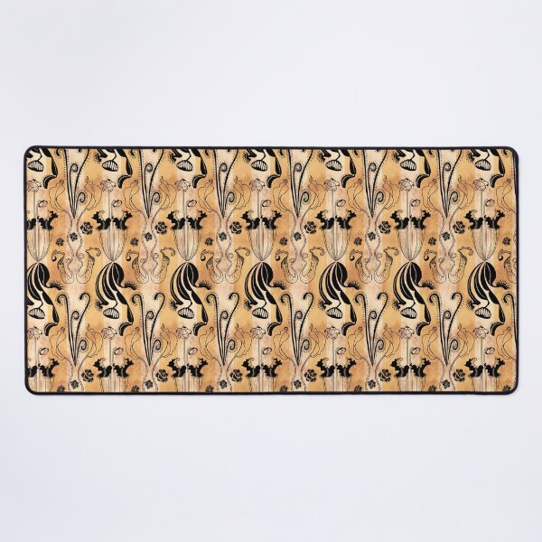 Item preview, Carnivorous garden - black on copper texture designed and sold by kobyakov.