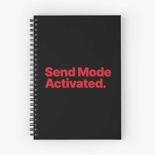 Item preview, Send Mode Activated (Red Text) designed and sold by STUDIO-72.