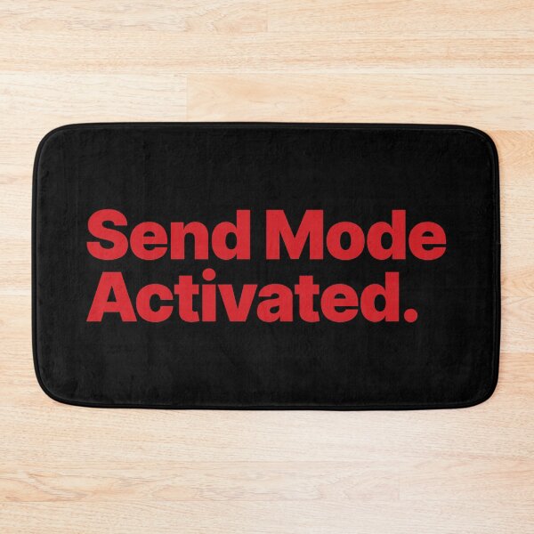 Item preview, Send Mode Activated (Red Text) designed and sold by STUDIO-72.