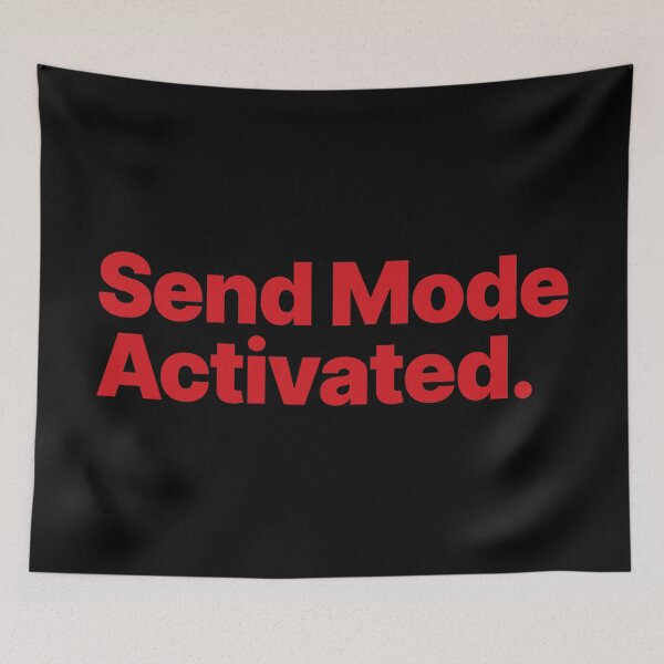 Item preview, Send Mode Activated (Red Text) designed and sold by STUDIO-72.