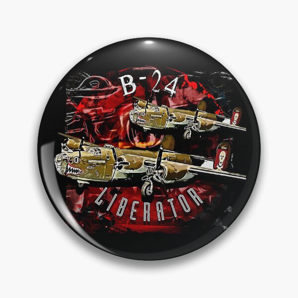 Artikelvorschau, B-24 Liberator - Amerikanisches Militärbomberflugzeug im Vintage-Stil entworfen und verkauft von Aerolovers.
