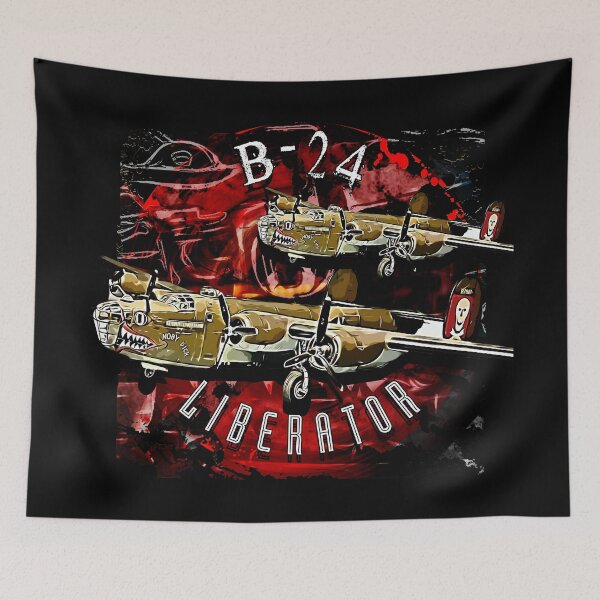 Item preview, B-24 Liberator Vintage American Military Bomber Aircraft designed and sold by Aerolovers.