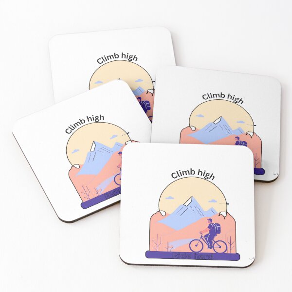 Item preview, Climb High, Ride Hard designed and sold by profiler221b.