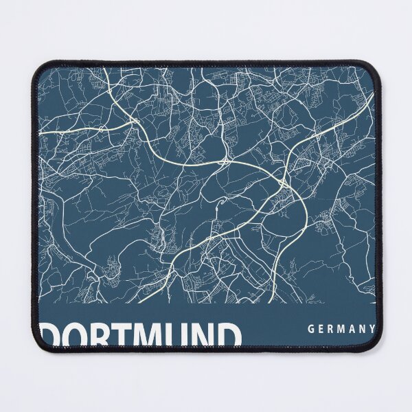 Item preview, Dortmund Blueprint City Map designed and sold by Peek-Designs.