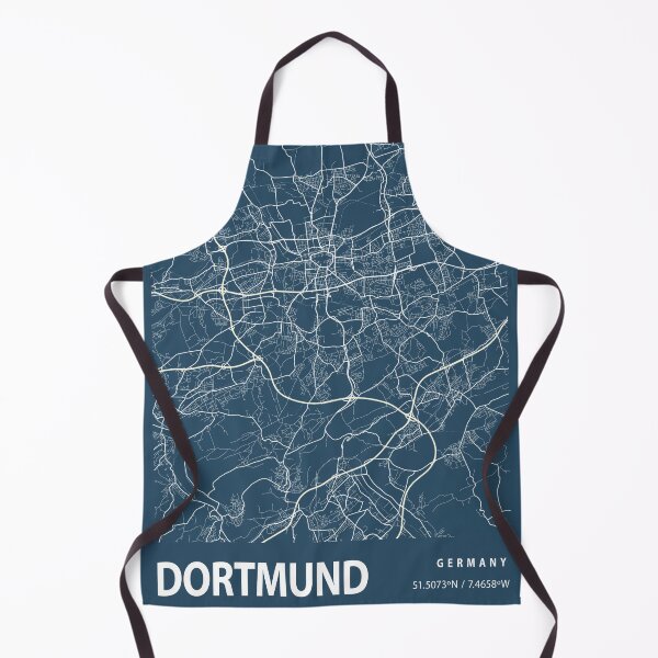 Item preview, Dortmund Blueprint City Map designed and sold by Peek-Designs.