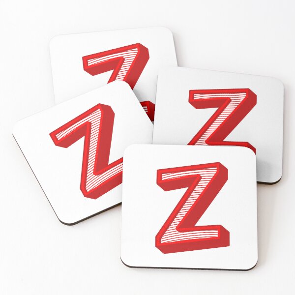 Item preview, 3D Alphabet Letter Z - Bold Typography Design - Uppercase Alphabet Artwork designed and sold by uncoXab.