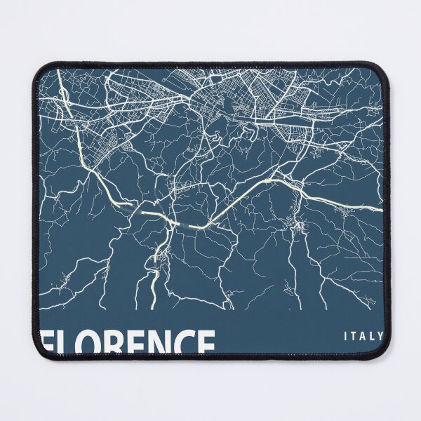 Item preview, Florence Blueprint City Map designed and sold by Peek-Designs.