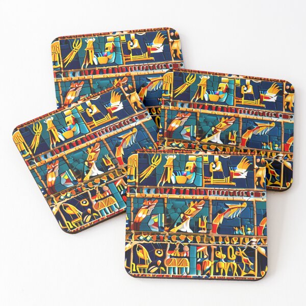 Item preview, Sacred Echoes: Egyptian Hieroglyphs Mosaic designed and sold by FocusedArt.