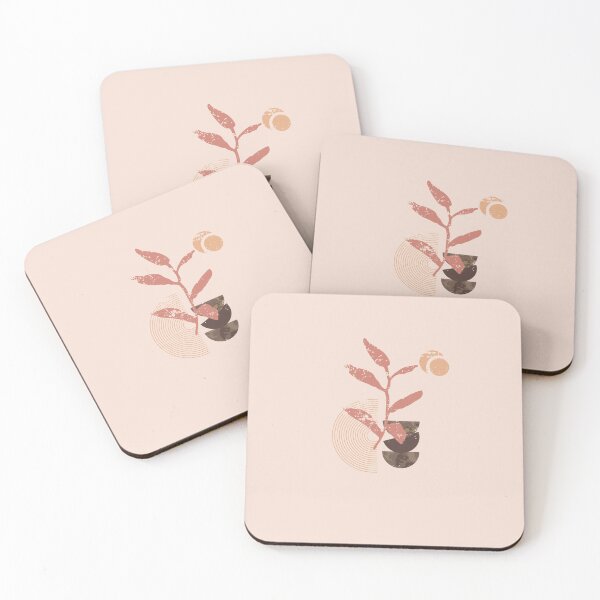 Item preview, Minimal floral wall art prints. designed and sold by Lovers-Friends.