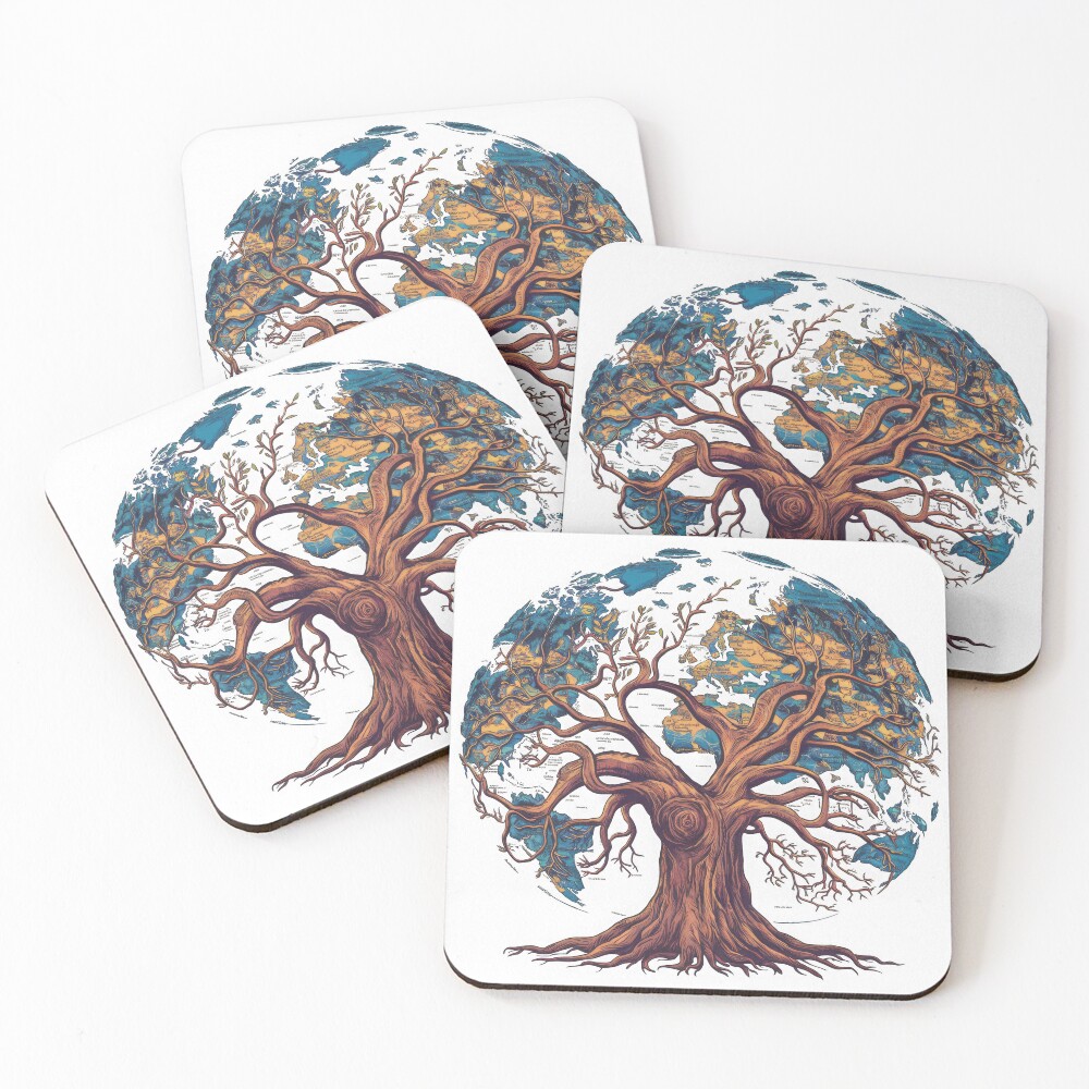 Item preview, Coasters (Set of 4) designed and sold by behnay.