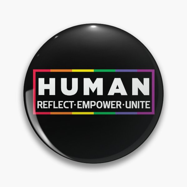 Item preview, Pride Month 2024  Human Reflect Empower Unite LGBTQ designed and sold by CoolFuture.