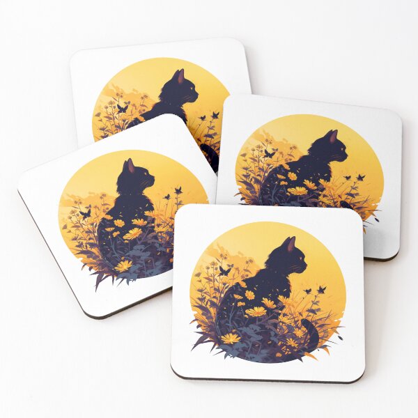Item preview, Cat Owner // Aesthetic Cat // Cat silhouette // Animal Art // Beautiful cat Art  designed and sold by SMARTKIT  DESIGNAGENCY.