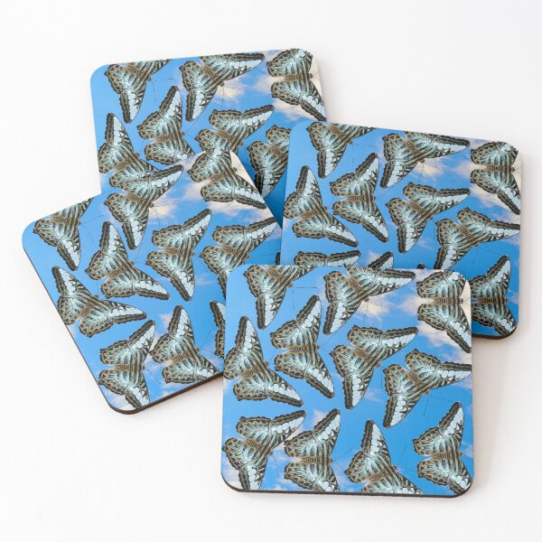 Item preview, Malaysian blue clipper butterfly with blue sky designed and sold by Peter Etchells.
