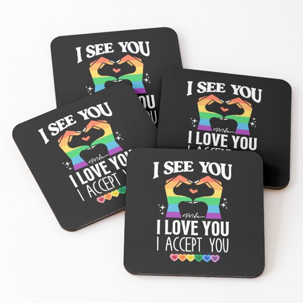 Item preview, I see you I love you I accept You Pride LGBTQ designed and sold by CoolFuture.