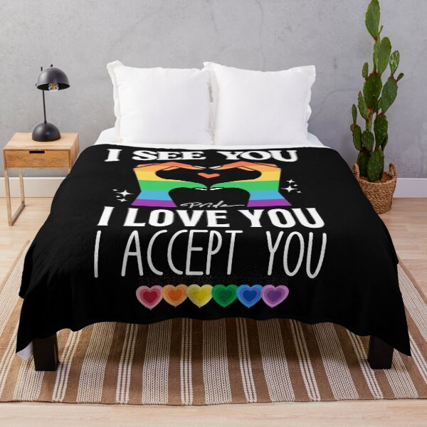 Item preview, I see you I love you I accept You Pride LGBTQ designed and sold by CoolFuture.