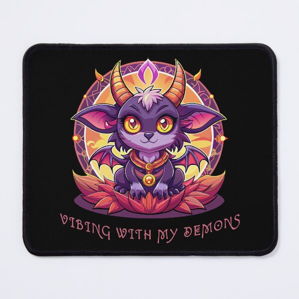 Item preview, Vibing with my demons designed and sold by onemoremask.