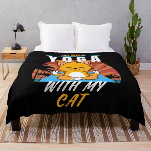 Item preview, Puppy Yoga I Do Yoga With My Cat - Pet Therapy designed and sold by pkk72.