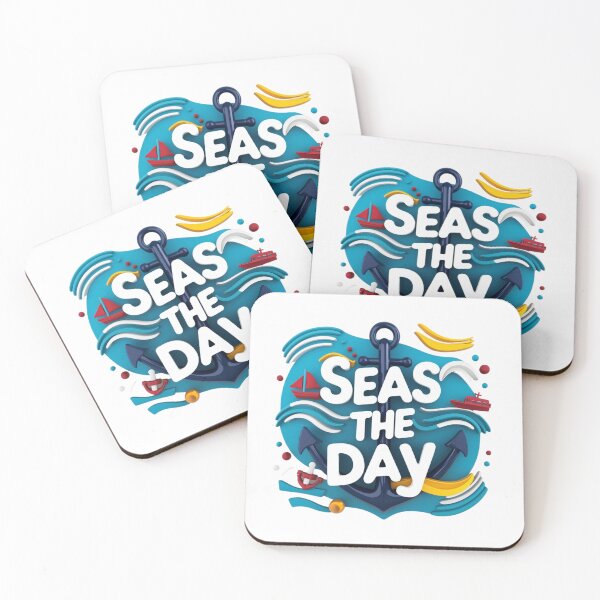 Item preview, Seas the Day designed and sold by deluxedigital1.