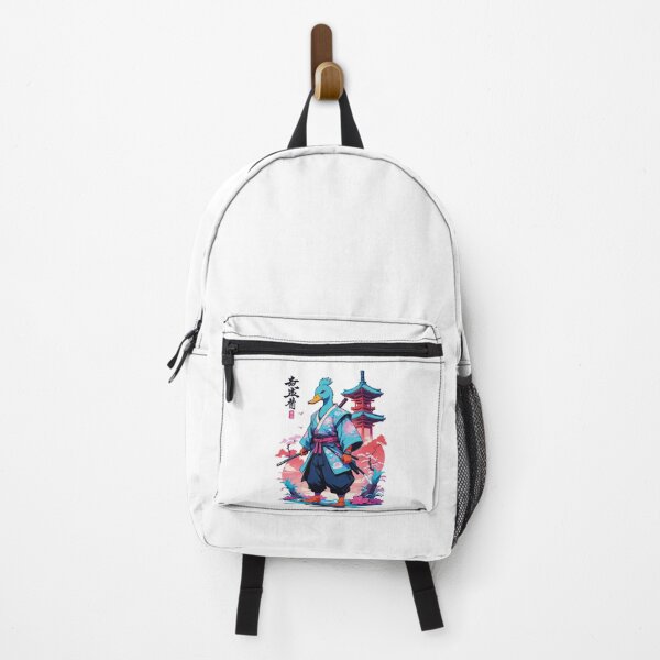 Item preview, Samurai Duck Aesthetic Vaporwave Style designed and sold by LuminOrb.