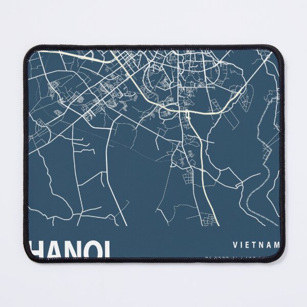 Item preview, Hanoi Blueprint City Map designed and sold by Peek-Designs.