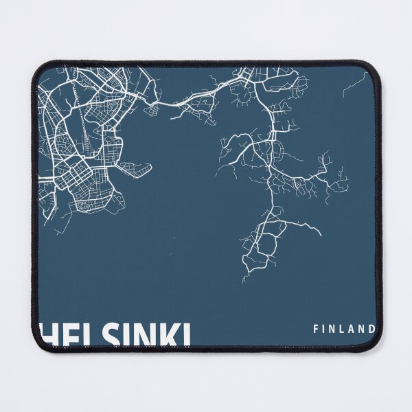 Item preview, Helsinki Blueprint City Map designed and sold by Peek-Designs.