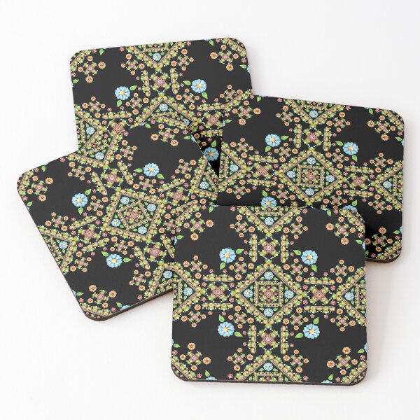 Item preview, Folkloric Cottage Garden designed and sold by PatriciaSheaDesigns.