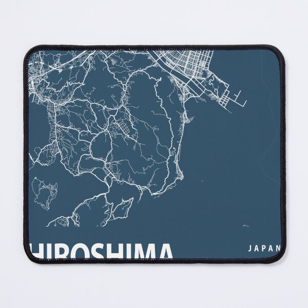 Item preview, Hiroshima Blueprint City Map designed and sold by Peek-Designs.