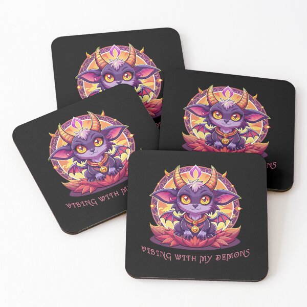 Item preview, Vibing with my demons designed and sold by onemoremask.
