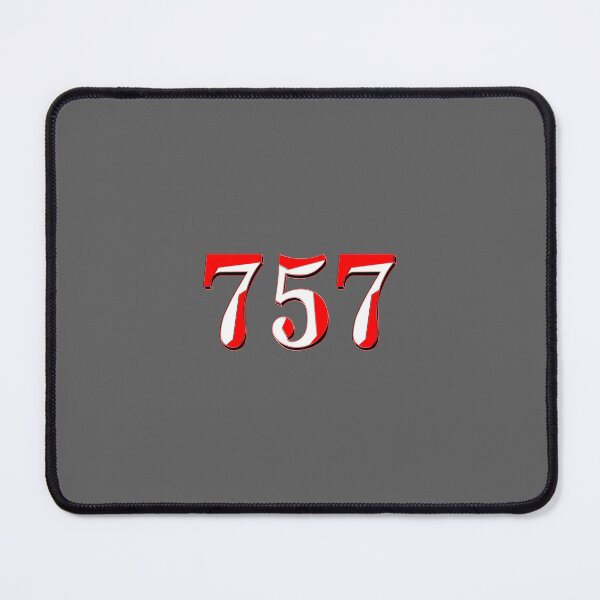 Item preview, number seven hundred and fifty-seven digit 757 order sequence team member age designed and sold by 4rpixs.