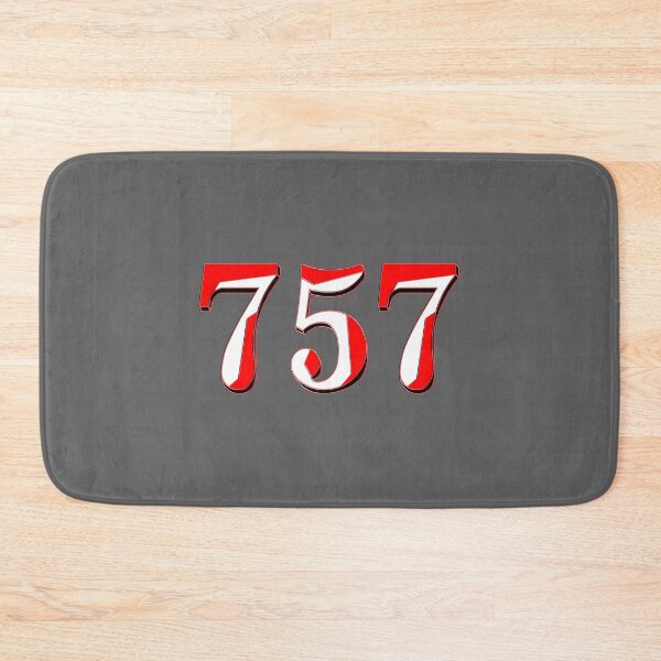 Item preview, number seven hundred and fifty-seven digit 757 order sequence team member age designed and sold by 4rpixs.