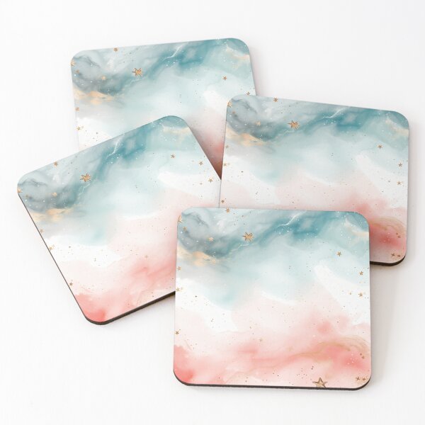 Artikelvorschau, Abstrakter Aquarell-Galaxie-Druck entworfen und verkauft von amortka.